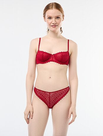 Tanga en dentelle