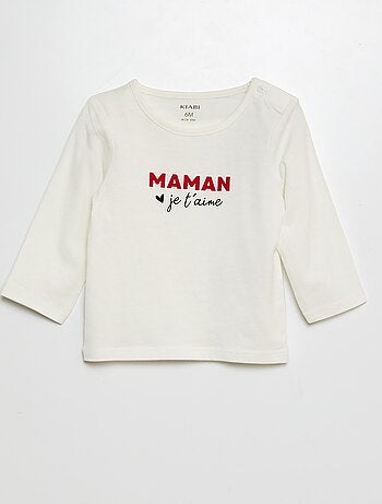 Tee-shirt à message