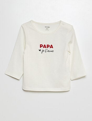 Tee-shirt à message