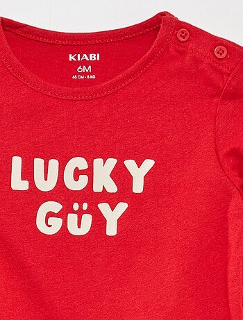 Tee-shirt à message