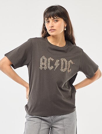 Tee-shirt 'AC/DC' à manches courtes