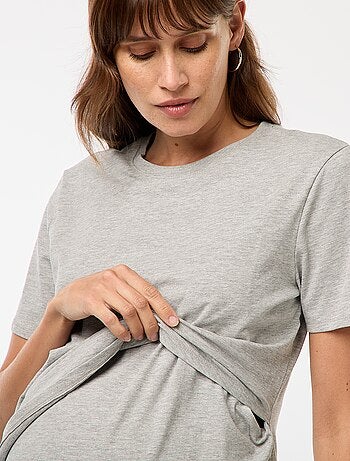 Tee-shirt basique d'allaitement