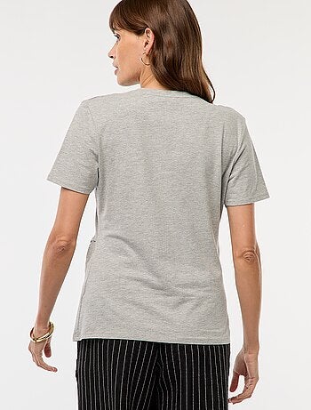 Tee-shirt basique d'allaitement