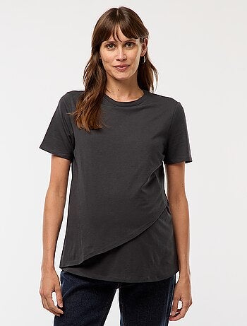 Tee-shirt basique d'allaitement