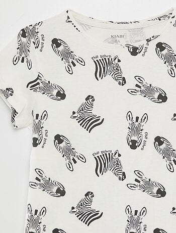 Tee-shirt basique imprimé