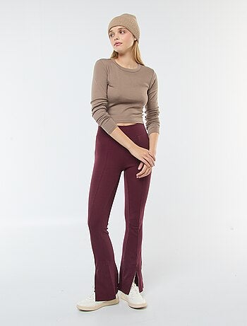 Tee-shirt cropped basique