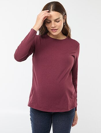 Tee-shirt d'allaitement basique