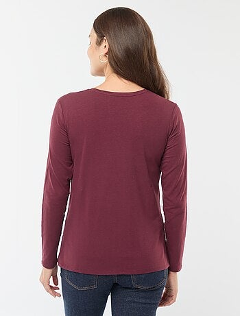 Tee-shirt d'allaitement basique