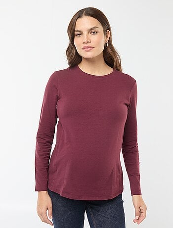 Tee-shirt d'allaitement basique