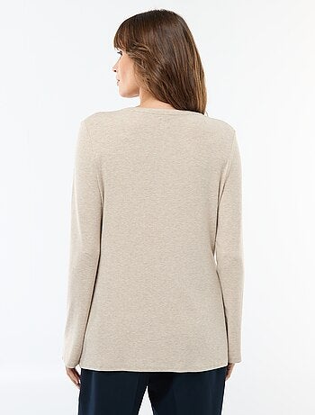 Tee-shirt d'allaitement uni