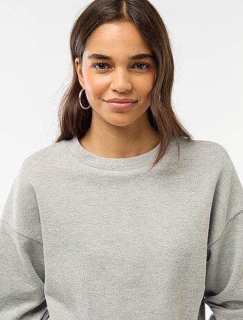 Tee-shirt en maille doudou épaisse