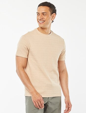 Tee-shirt en maille jacquard graphique