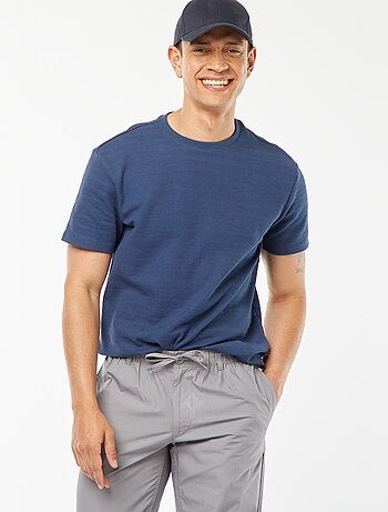 Tee-shirt en maille jacquard graphique