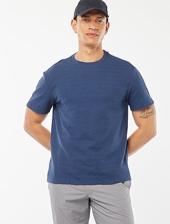 Tee-shirt en maille jacquard graphique