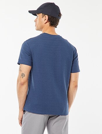 Tee-shirt en maille jacquard graphique