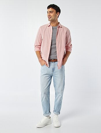 Tee-shirt en maille jacquard graphique