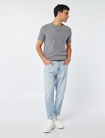 Tee-shirt en maille jacquard graphique