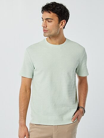 Tee-shirt en maille jacquard graphique