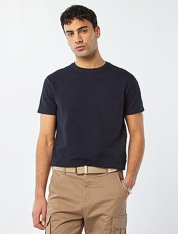 Tee-shirt en seersucker