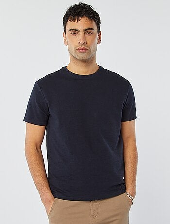 Tee-shirt en seersucker