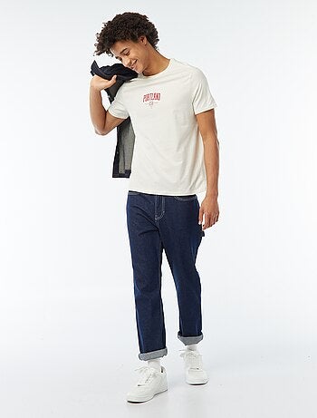 Tee-shirt imprimé à manches courtes