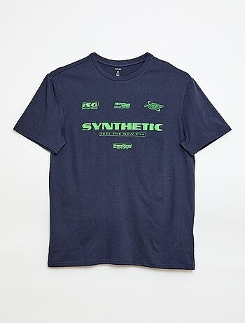 Tee-shirt imprimé à manches courtes