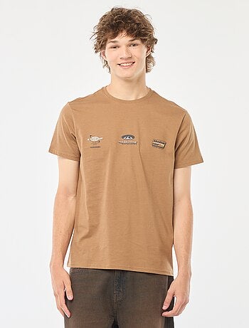 Tee-shirt imprimé à manches courtes