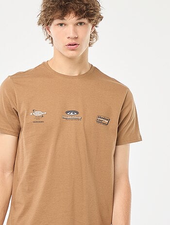 Tee-shirt imprimé à manches courtes