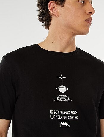Tee-shirt imprimé à messages
