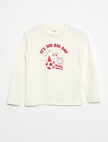 Tee-shirt imprimé anniversaire