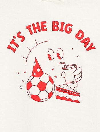 Tee-shirt imprimé anniversaire