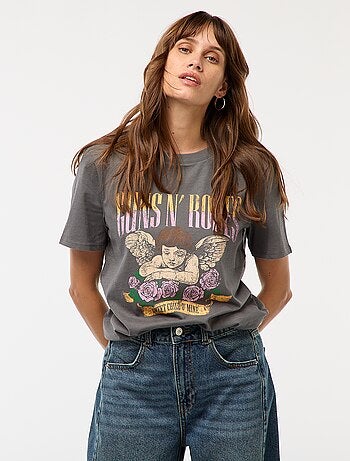 Tee-shirt imprimé 'Guns N'Roses'