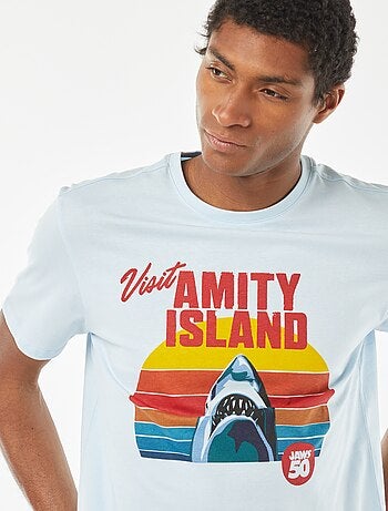 Tee-shirt imprimé 'Jaws'