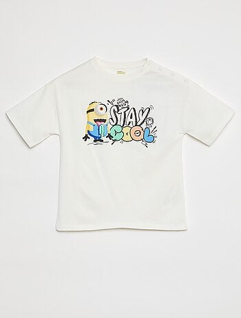 Tee-shirt imprimé 'Les Minions' manches courtes - So Easy
