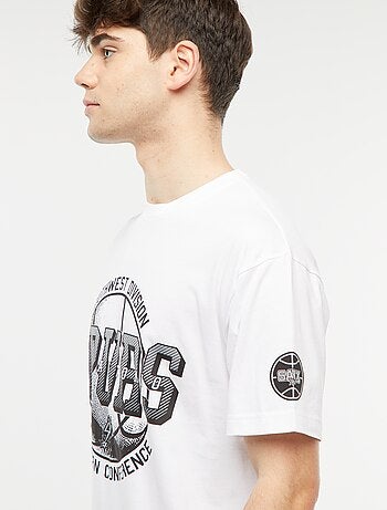 Tee-shirt imprimé 'NBA'