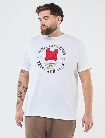 Tee-shirt imprimé Noël 'Produkt'