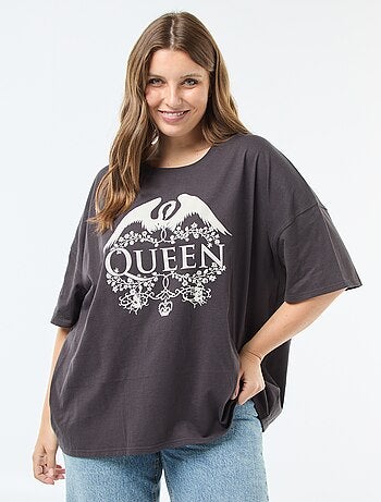 Tee-shirt imprimé 'Queen'