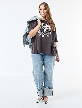Tee-shirt imprimé 'Queen'