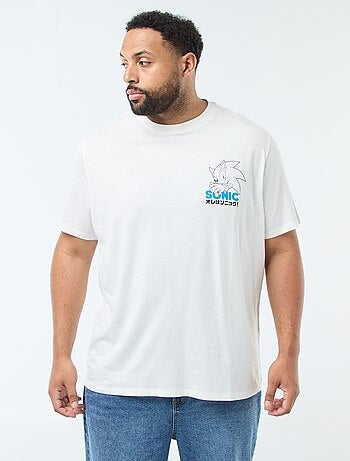 Tee-shirt imprimé 'Sonic'