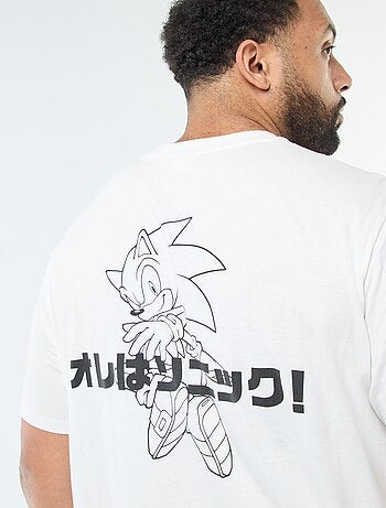 Tee-shirt imprimé 'Sonic'