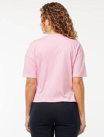 Tee-shirt large avec noeuds