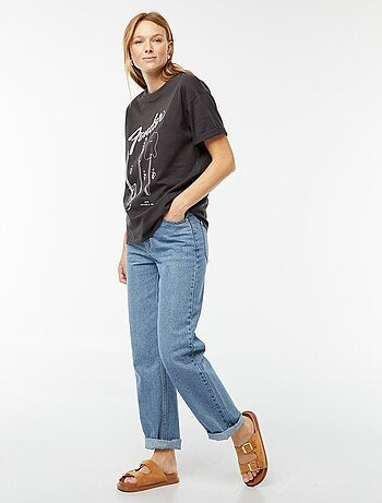 Tee-shirt large imprimé 'Fender'