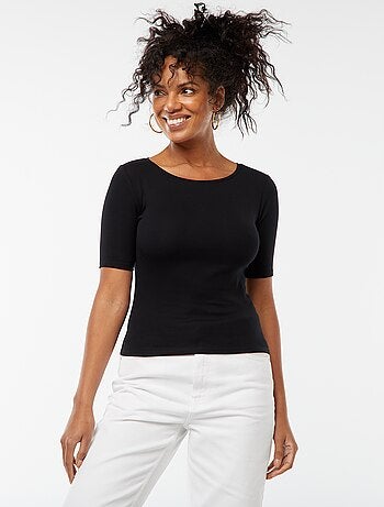 Tee-shirt manches courtes basique