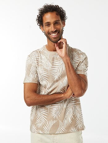 Tee-shirt manches courtes imprimé