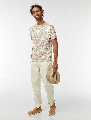 Tee-shirt manches courtes imprimé