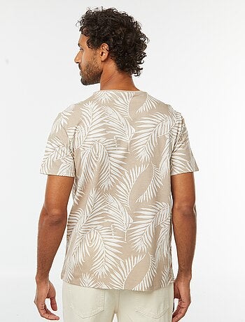 Tee-shirt manches courtes imprimé