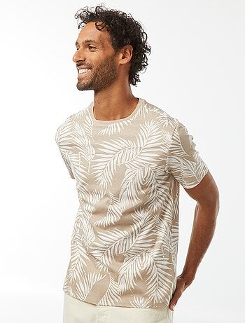 Tee-shirt manches courtes imprimé