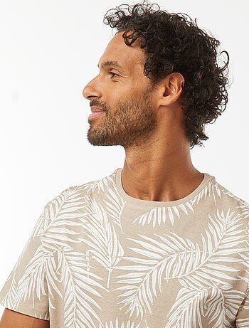 Tee-shirt manches courtes imprimé
