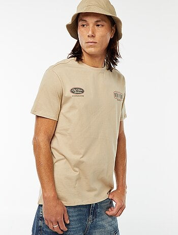 Tee-shirt manches courtes imprimé