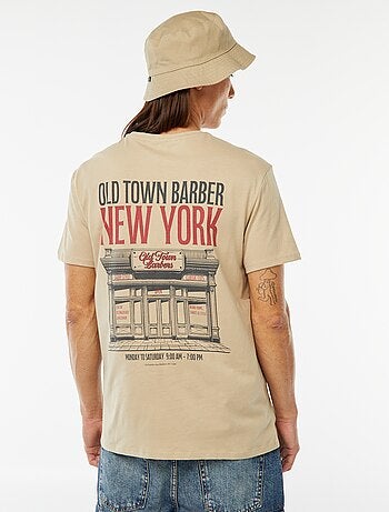 Tee-shirt manches courtes imprimé